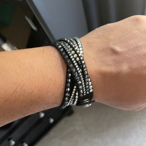Authentic Swarovski slake bracelet